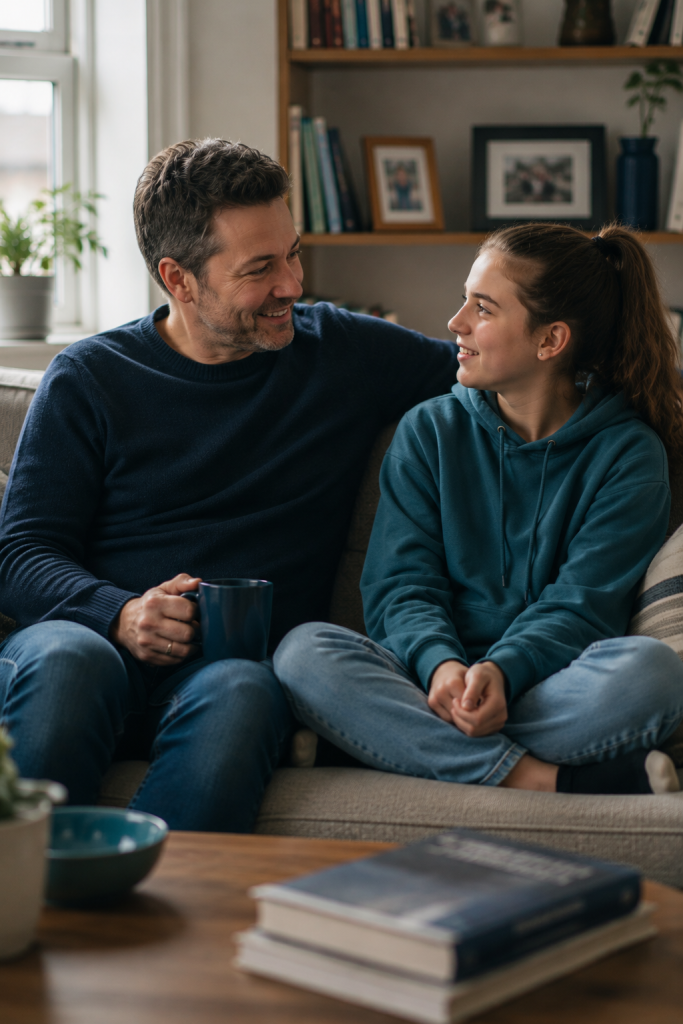 Adoptive family conversation